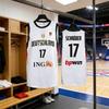 Sommer Neu Deutsch Europäisch Basketball Trikot Weste Sport Schröder Nr. 17 Atmungsaktive Trainingskleidung für Herren, Damen, Familie, Kinder T-Shirts