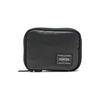 [Porter] Round Zipper Wallet [TACTICAL] 654-07081 Black