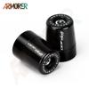 7/8" 22mm CNC Motorcycle Handlebar Grips Handle Bar Grip End Cap Plug Accessories For KAWASAKI NINJA 400 NINJA400 Z400 Z