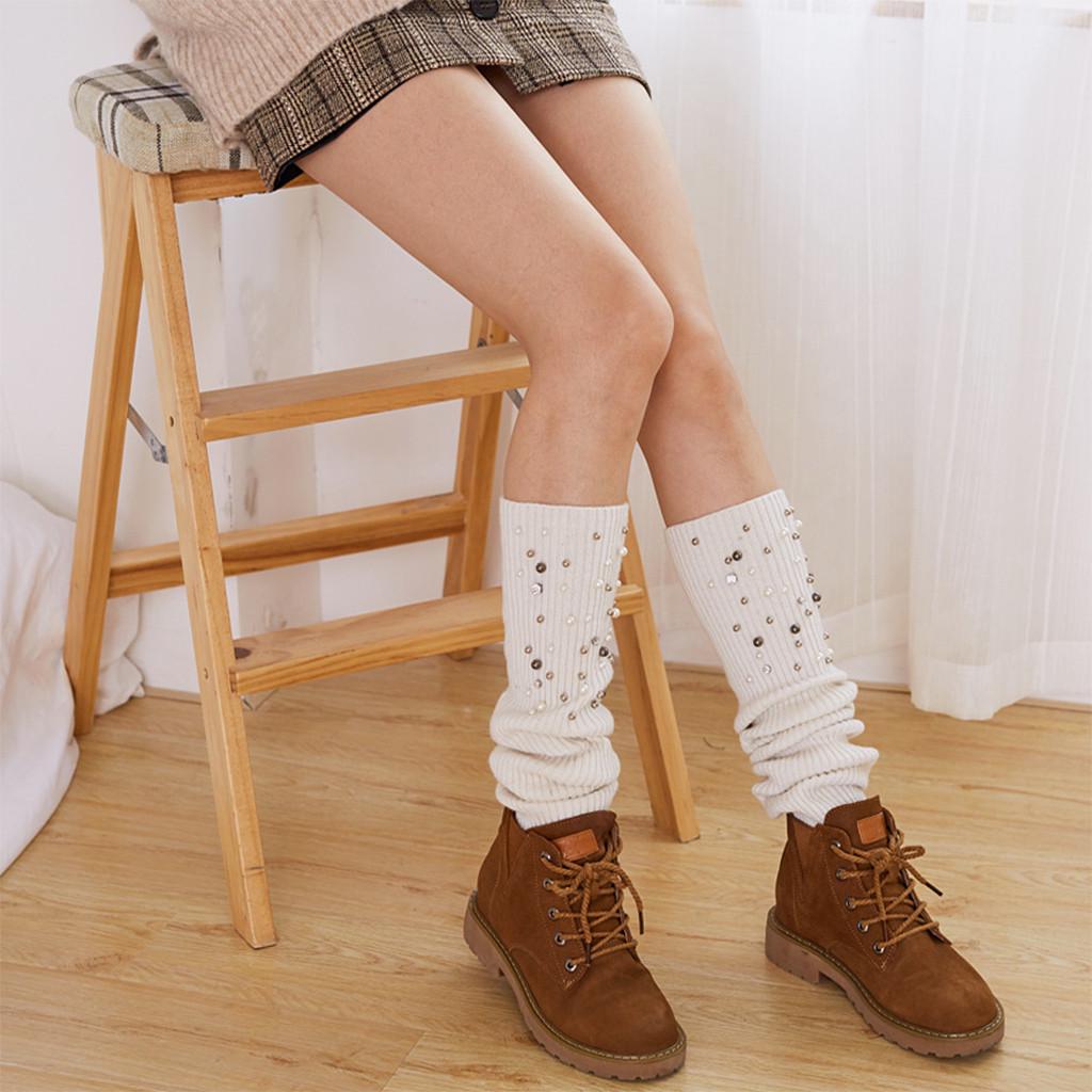 Girls Ladies Women Thigh High OVER the KNEE Socks Long Solid Stockings Warm