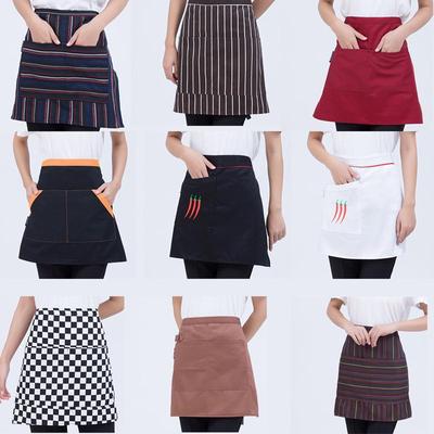 Unisex Short Waist Apron for Chefs and Waitstaff