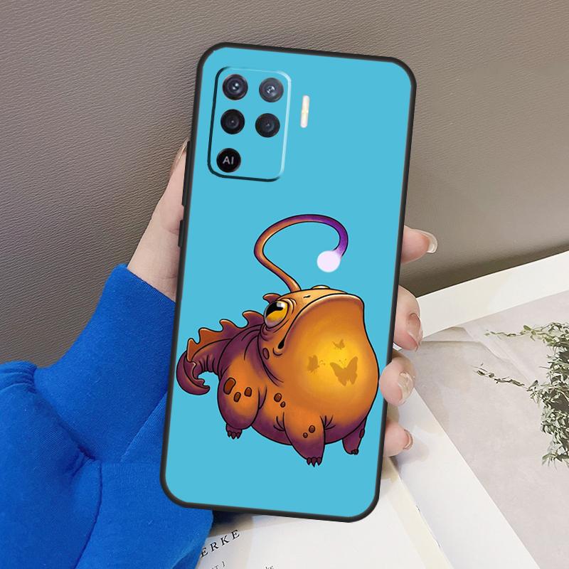 Cute Mouse Axolotl Frog Wizard Case For Oppo A78 A38 A18 A98 A58 A60 A80 A40 A96 A76 A16 A94 A74 A54 A15 A17 A57 A77 A5 Pro