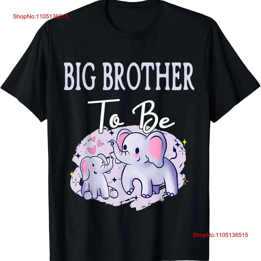 Soon Big Brother To Be Elephants Baby Shower Gender Reveal T Shirt vintage Washed Casual Stylish designer clothes Versatile