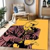 Ronaldo's Iconic Celebration Themed Anti-Slip Rugs - Polyester Home Decor, Suitable for Bedrooms, Living Rooms, Doorways, Studios, and Decorations