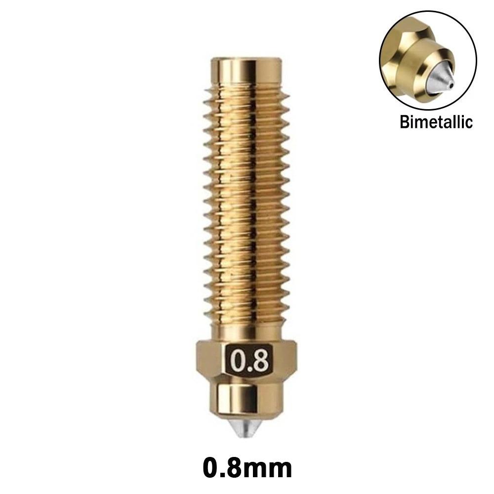 1pcs Brass Ceramic Hotend Nozzle Bimetallic Upgrade Parts Hotend Kit for Elegoo Centauri Carbon