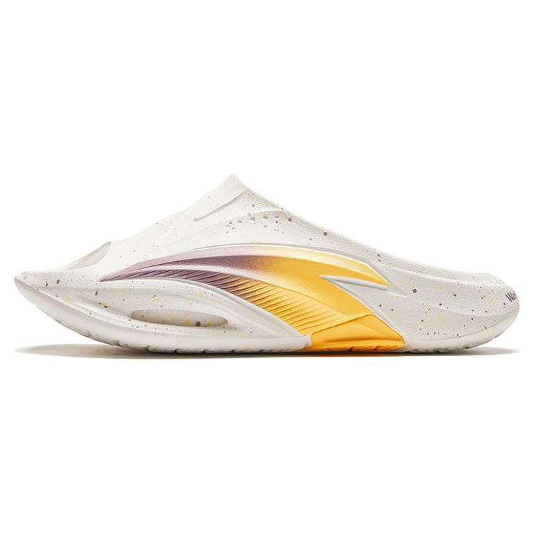 

WASSUP x Anta Баскетбольные шлепанцы Мужские Бежевый Желтый