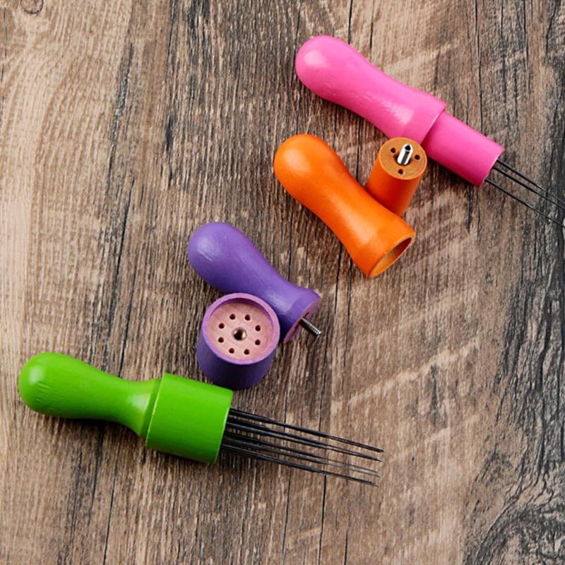 Wool Felt Pen with 8 Needle  Felting Tool Wool Felt Product Handmade Crafts Project Making Present Accessories