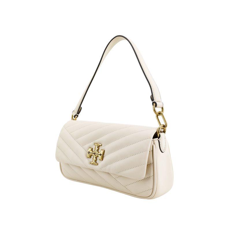 Tory Burch Tory Burch Kira Sheepskin Baguette Bag Shoulder Bag Small Women's Cream White 90456-122