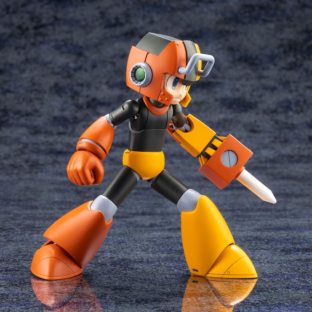 Kotobukiya Rockman Rockman Pile Drive Height 135mm Plastic Model Ver. Approx. Non-scale