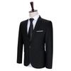 Korean Style Men's Slim Fit Three-Piece Suit - Business, Formal, or Wedding Wear