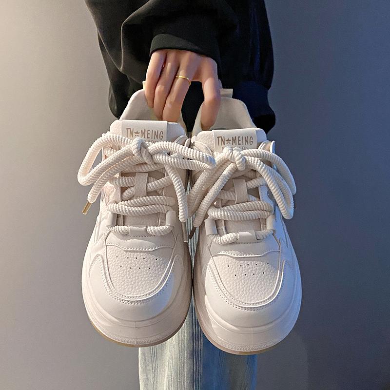 Spring Autumn Collection Children's White Sneakers Soft Bottom Board Shoes for Boys Girls Kids Shoes