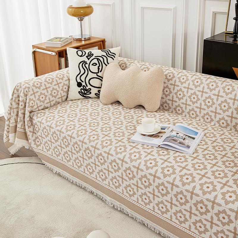 Sofa Cover Towel Ins Style Nordic Sofa Blanket Cover Towel All-Inclusive Universal Sofa Cover Four Seasons Universal Pad