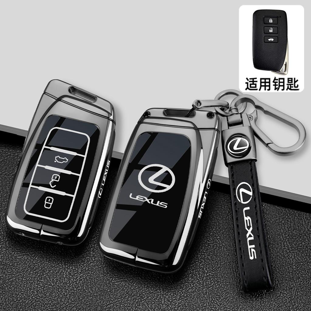 Autoschlüsselgehäuseabdeckung für Lexus RX350 NX300 Es300h Rx450h GS300 GX470 IS250 ES350 LX570 GX460 Nx300h Is300h Shell Fob Halter