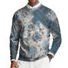 Herren Rundhals Langarm Rippstrick Pullover