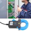0.01A-500A AC Current Sensor, Clamp Current Transformer, for Electrical Industry, No Power Off, Easy CT Installation, Blue BNC Plug (ETCR040A)