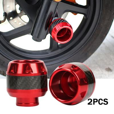 2Pcs Universal Motorcycles Falling ProtectorAluminum Alloy Explosion-proof Front Fork Cups Sliders Crash  Motorcycle Accessories