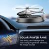 Helicopter Model Solar Car Air Freshener Non-toxic Rotating Car Perfume Auto Aroma Diffuser  Office