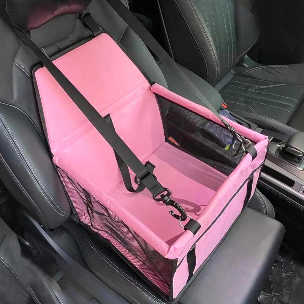 Pet Car Seat Pad: Safe Booster & Anti-Dirty Bed for Dogs & Cats