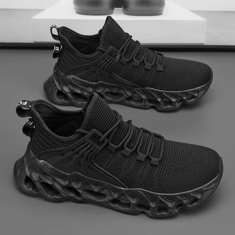 MAEDEF Running Shoes Outdoor Lightweight Non Slip Sneakers Breathable Mesh Sports Shoes Mens Casual Walking Running Shoes