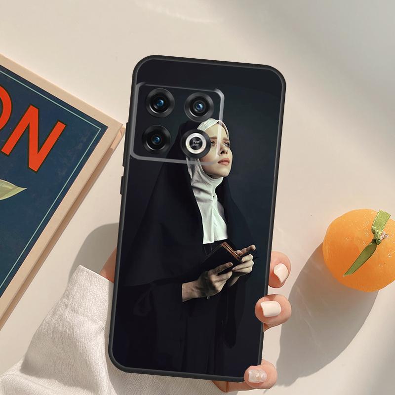 

Jesus Nun Sister Case For OnePlus 13T 10T 10R 12R 13R 15 13 12 11 10 9 Pro Nord CE 5 2 3 4 Lite N20 N30 Cover OnePlus Nord 2