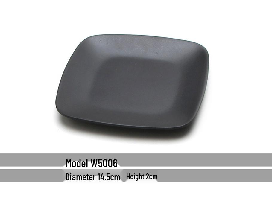 Melamine Plate: Imitation Porcelain Dinner & Snack Plate for Restaurants & Bars