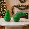 Simulation 3D Printed Christmas Tree Plastic Stress Relief Fidget Toy  Office