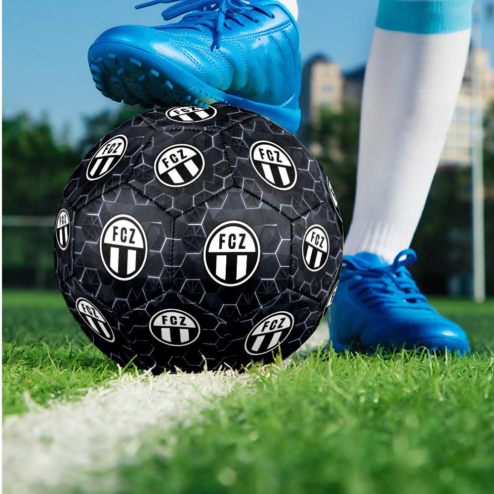 FC Zürich Taglia 5 Pallone da Calcio Standard Resistente per Allenamento e Partita per Sport all'Aperto per Adulti