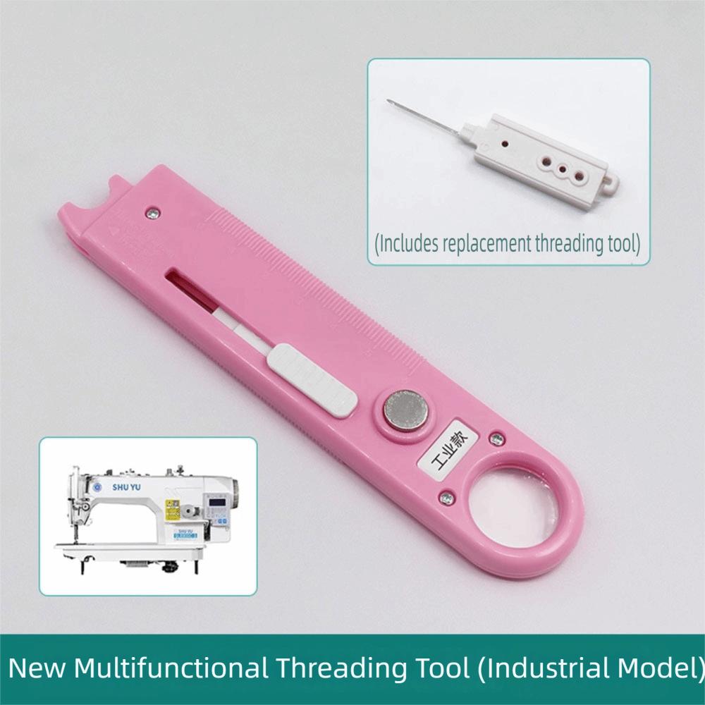 

Hand Anti-prick Wire Magnetic Absorption With Scale&Magnifying Glass Threading Piercer One-second Threading Tools
