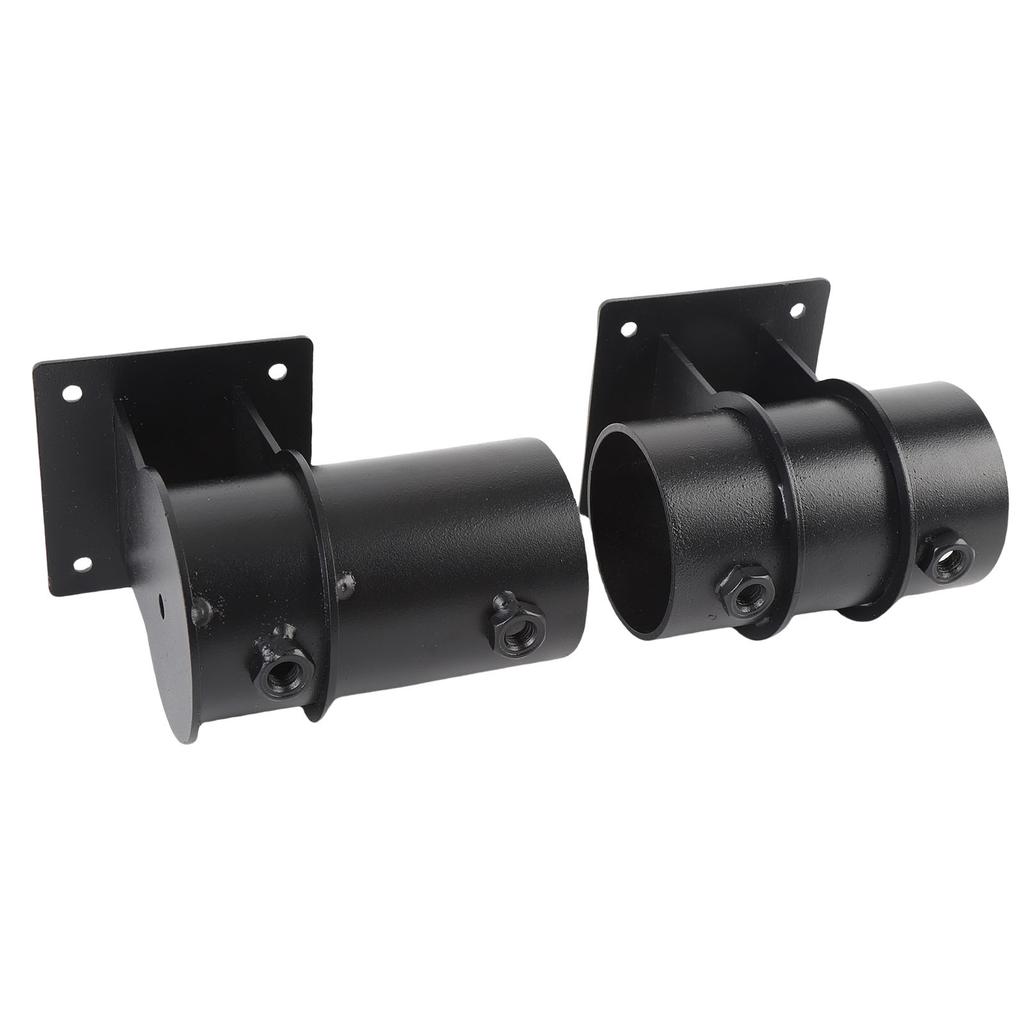 Terrassenschirmhalterung Schwerlast Kohlenstoffstahl Verstellbar Erhöht Stabilität für Decksgeländer Balkon Hof