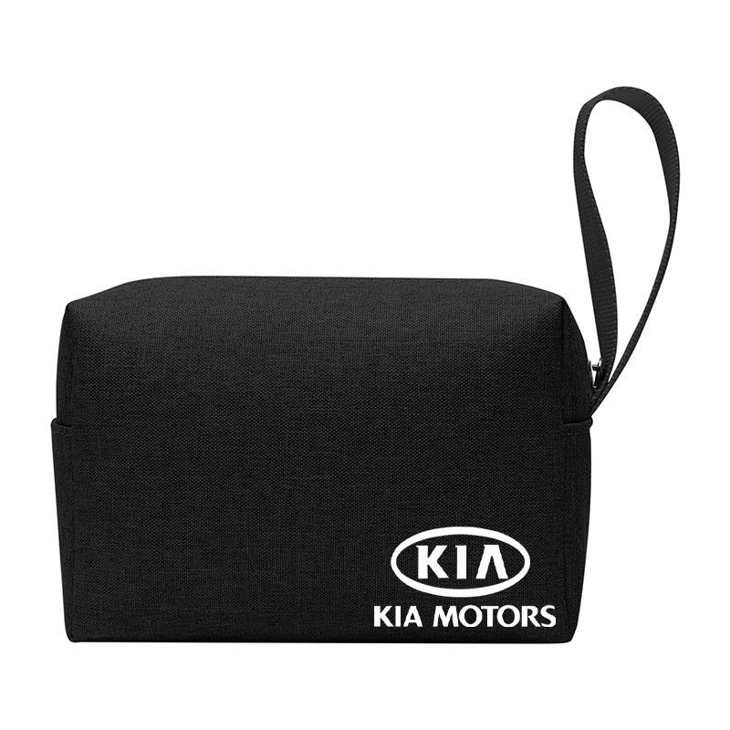 

2026 Горячая Автомобильная Сумка-Органайзер для Стикеры Сумочка Сумка для Переноски На Молнии Сумка для Хранения Кабелей Для Kia Sportage Cerato Optima K2 K3 K4 K5 Rio Pica