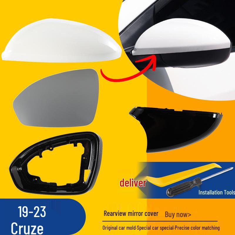 Chevrolet Cruze (2019–2023) Skořepina zpětného zrcátka a rám odrazového skla