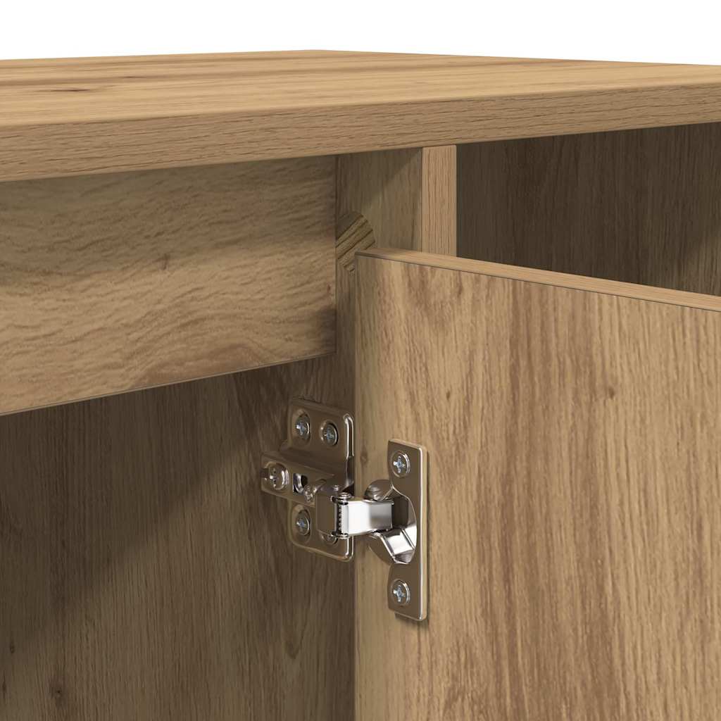 TV Stand 100 X 35 X 55 Cm Artisan Oak Engineered Wood