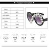 New Oversized Round Sunglasses Women Diamond Rhinestone Sunglasses Men Luxury Brand Designer Glasses Eyeglasses Eyewear Vintage