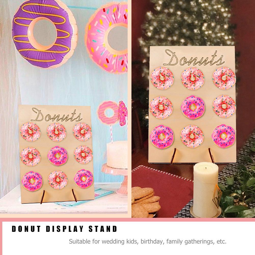 Buy Donut Display Stand Wedding Birthday Home Party Dessert Table Decor ...