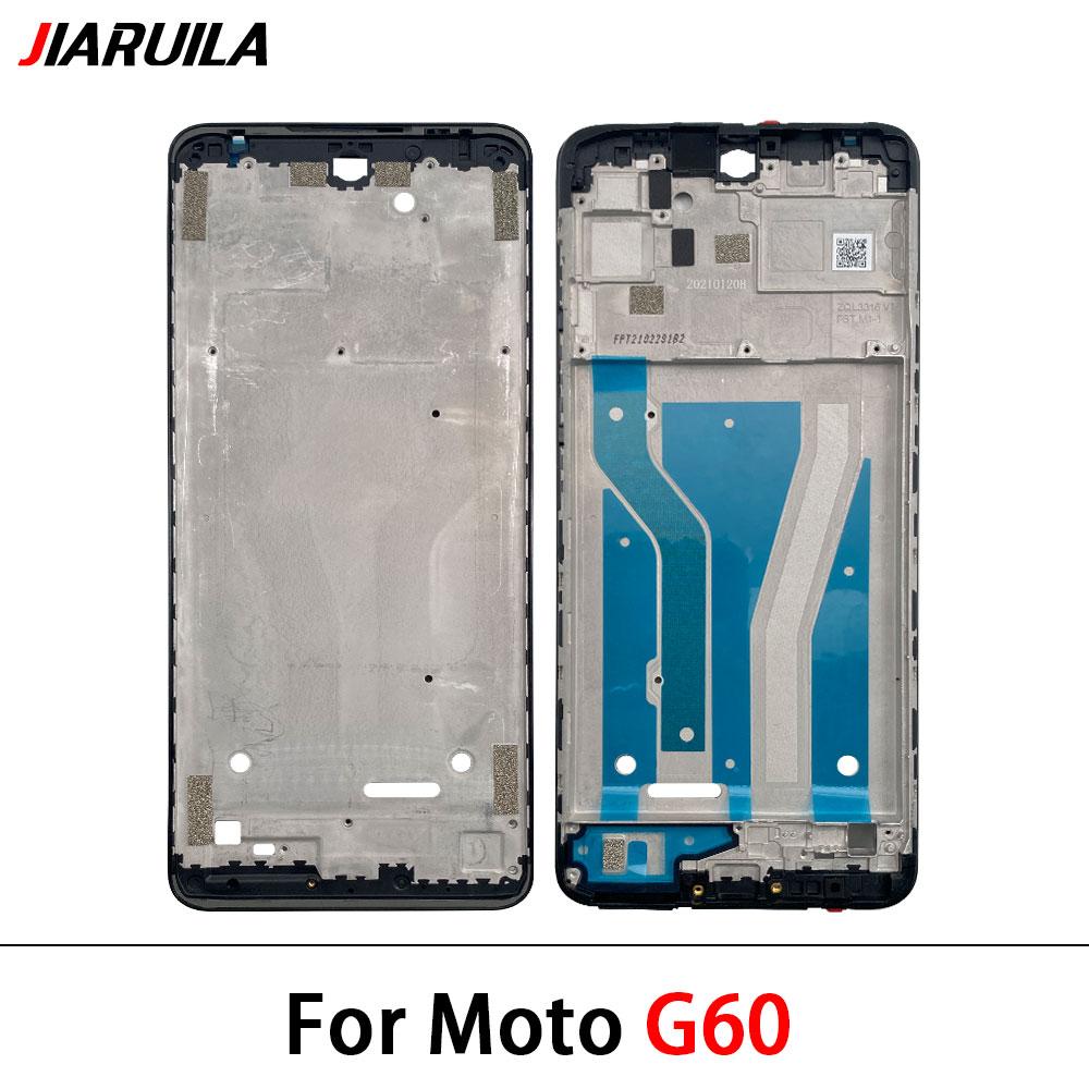 New Middle Frame For Motorola Moto G10 G20 G30 G50 G60 G60S G100 G200 Front Frame Bezel Plate Cover