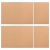 100 Sheets Brown Kraft Card Stock 240G Blank Cards for Card Making Scrapbooking Painting Drawing Crafts Unlined Index Cards
