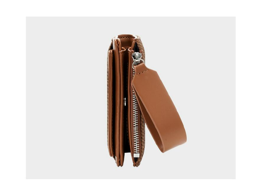 Elegantní dámská krátká peněženka - korejský styl, módní peněženka na mince a držitel karet.