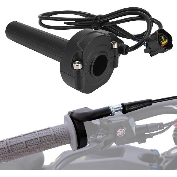 Electric Dirt Bike Throttle For Surron LBX Eride Pro, Twist Handle Throttle Cable For Sur Ron E-Ride Pro SR S SS 2.0 3.0 Black