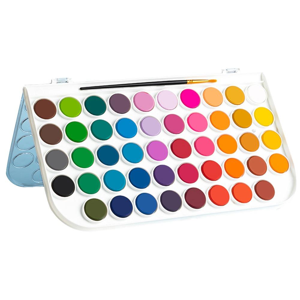 12/16/28/36/48 Colors With Water Brush Pen Watercolor Paint Set  Drawing Art Paint Supplies