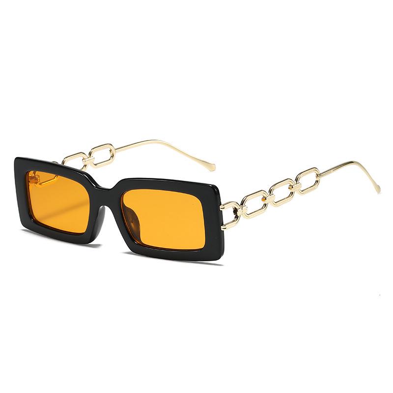 2024 Women's UV400 Square Chain Sunglasses - Versatile & Stylish