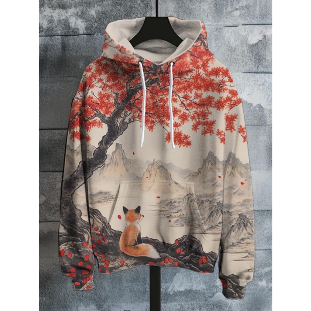 New Japanese Style Sushi Cat 3d Print Hoodie Women Fashion Harajuku Oversized Hoodie Sweatshirt Clothes Animal Tracksuit