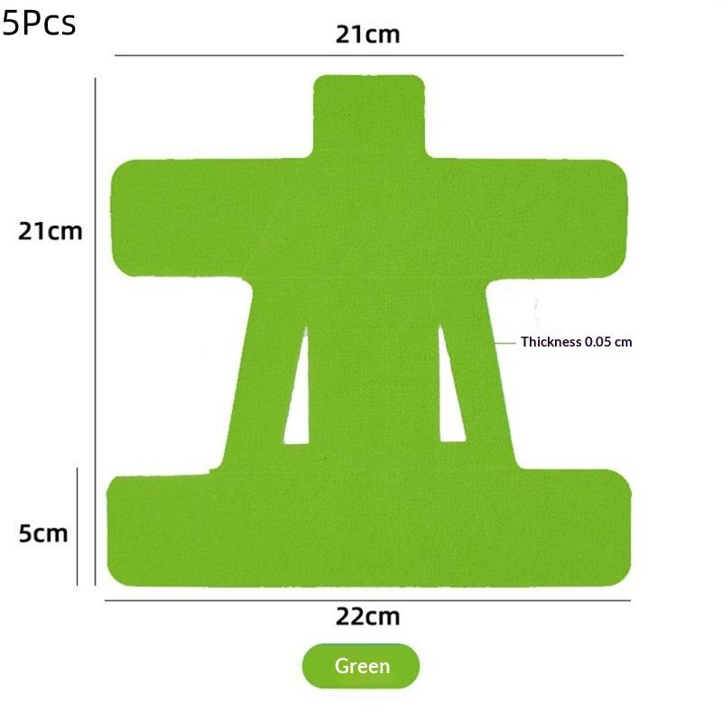 5Pcs Precut Tape Shoulder Pain Relief Breathable Waterproof Adjustable Shoulder Support Elastic Athletic Tap