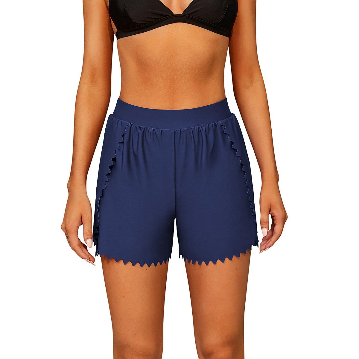 

Charmleaks Женские спортивные плавки Женские плавки бикини Шорты для мальчиков Закругленные края Узкие плавки Плавки Плавки Низ XL тёмно-синий