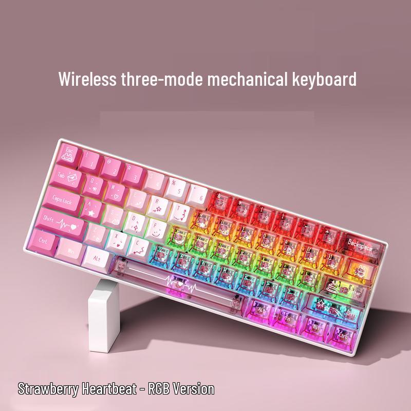 OLOEY 61-Key Triple-Mode Wireless Mechanical Keyboard