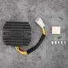 Motorcycle Voltage Regulator Rectifier with Accessories Fit for Arctic Cat 400 500 Bearcat 454 3430 037