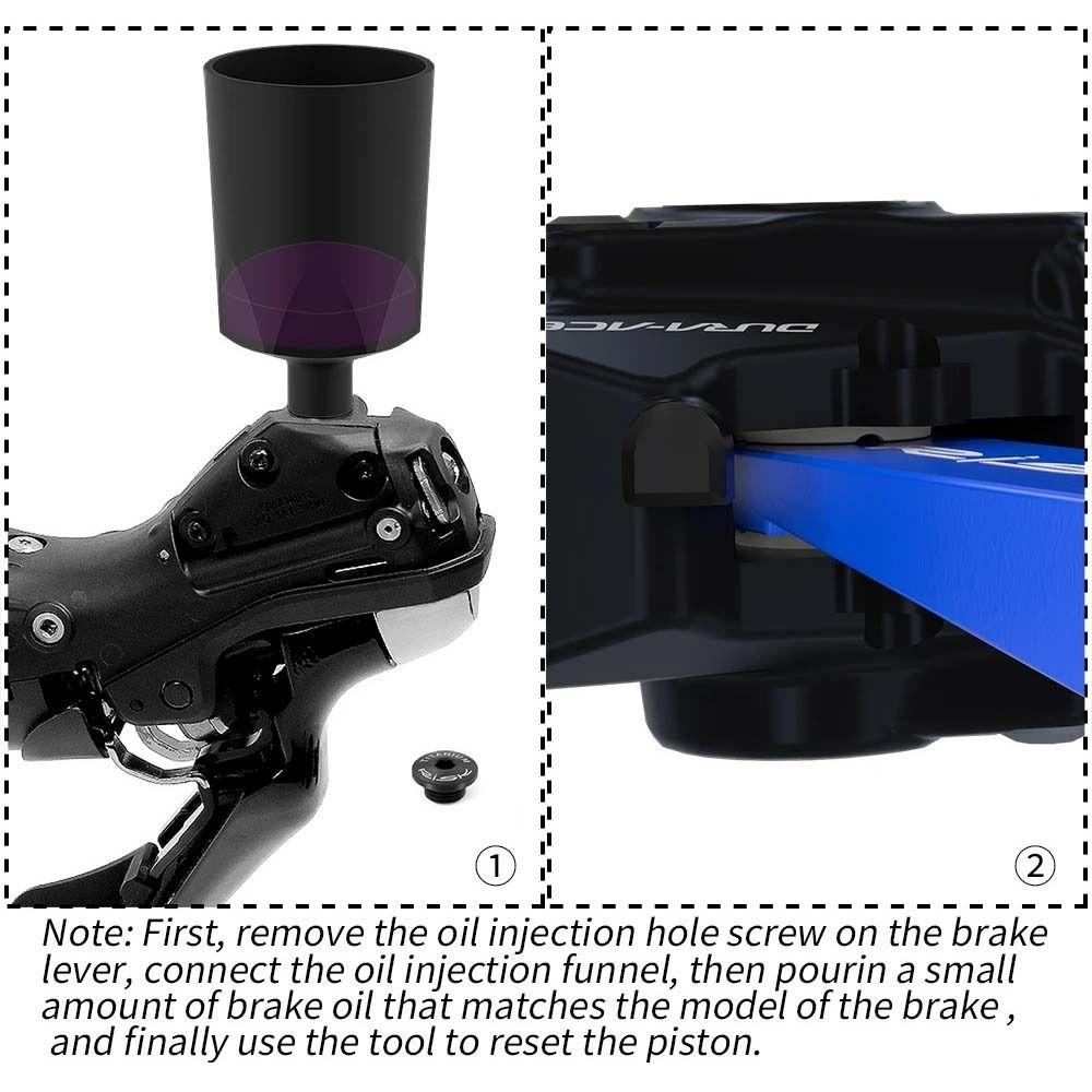 Caliper Reset Piston Press Tool Reset Adjustment Bike Brake Repair Tools Road MTB