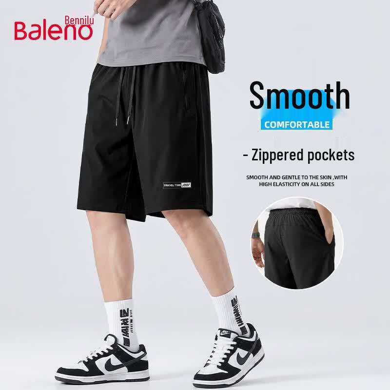 Baleno Herren Sommer Outdoor Trainings Sportshorts