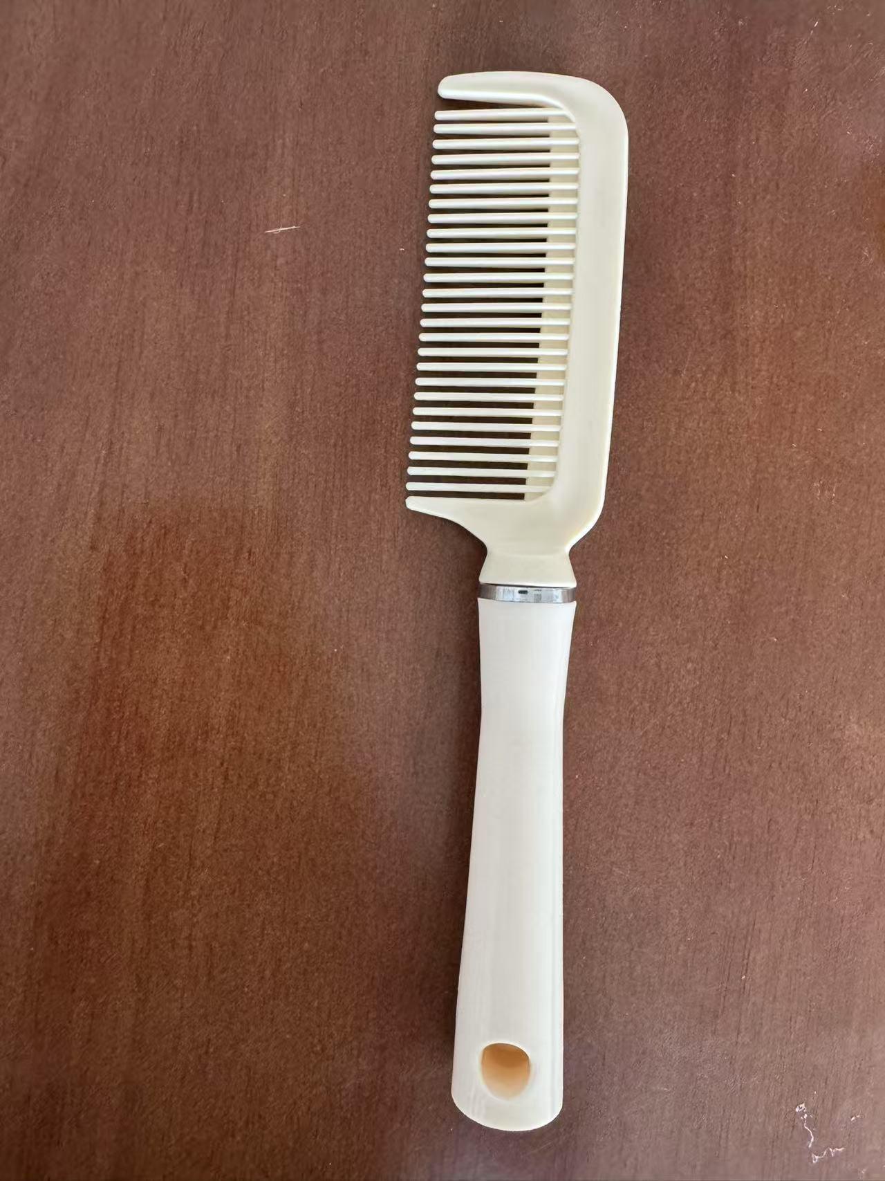 Shunfa Fluffy Hair Styling Comb for Women - Dry/Wet Use, Large Curved Massage Airbag Cushion Skeleton Comb