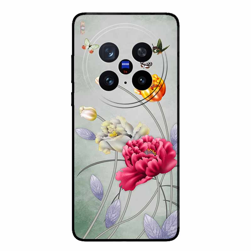 For Vivo X200 Ultra 5G Case Fashion Black Silicone Back Cover Case for X200 Ultra Protective Bumper VIVO X200 Ultra Phone Funda