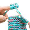 DIY Craft Yarn Guides Knitting Thimble Ring Apparel Sewing Supplies Stitch Calculator Knitting Calculator Counter Ruler
